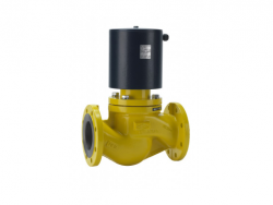 Gas Valve with Flange Connection