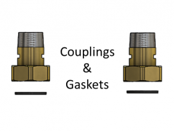0.5 bar Gas Meter Coupling Set