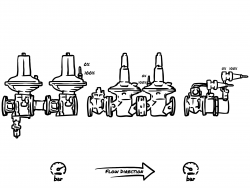 10 bar Active-Monitor Regulator Set with Over Pressure Cut-Off & Under Pressure Cut-Off
